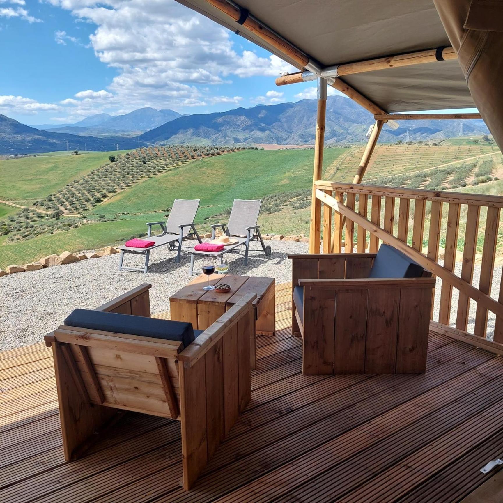 Cactus Hill - Safari Tents - Caminito Del Rey Alora Ngoại thất bức ảnh