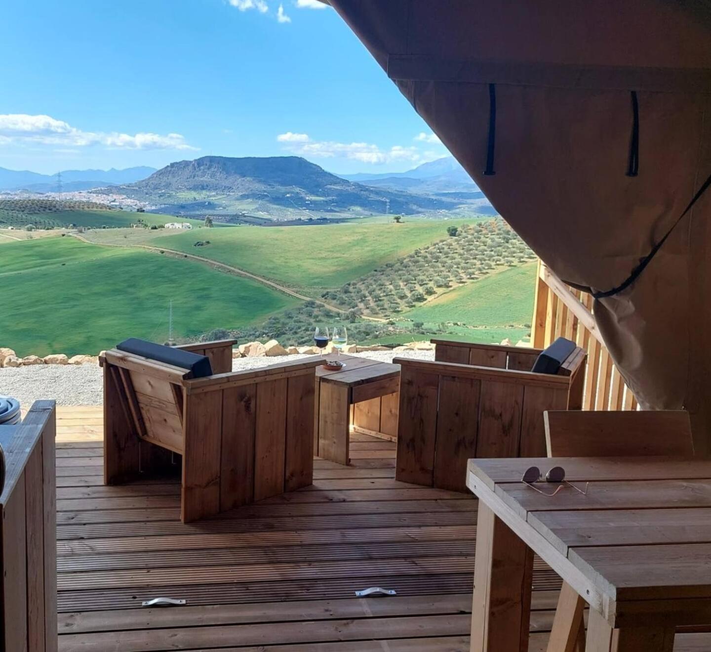 Cactus Hill - Safari Tents - Caminito Del Rey Alora Ngoại thất bức ảnh